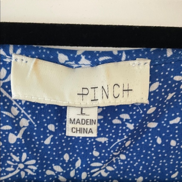 Pinch Blue and White Floral Pattern Dress - Picture 3 of 12